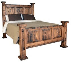 Old West Rustic Oasis Bed Old West Rustic Oasis Bed