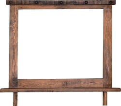 Old West Rustic Mirror Frame Old West Rustic Mirror Frame