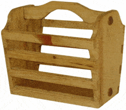 Rustic Wood Magazine Rack Rustic Wood Magazine Rack