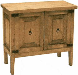 Acatepac Rustic Wood Cabinet Acatepac Rustic Wood Cabinet