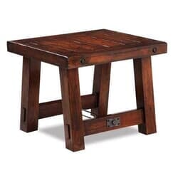 Modesto Rustic Mahogany End Table Modesto Rustic Mahogany End Table
