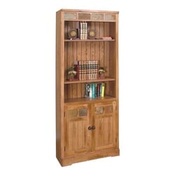 Arizona Rustic Oak Bookcase W/ Cabinet Arizona Rustic Oak Bookcase W/ Cabinet