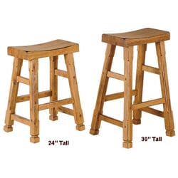 Rustic Oak Saddle Seat Stool Rustic Oak Saddle Seat Stool