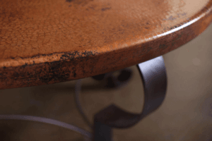 Mallorca Round Copper Side Table Mallorca Round Copper Side Table