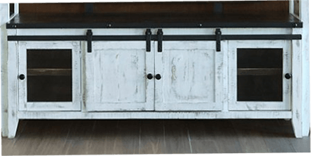 Alamo White TV Console 68" Alamo White TV Console 68"