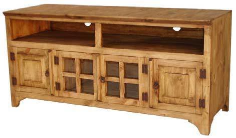 Rustic 60 inch TV Stand, Wood TV Stand, Pine TV Stand