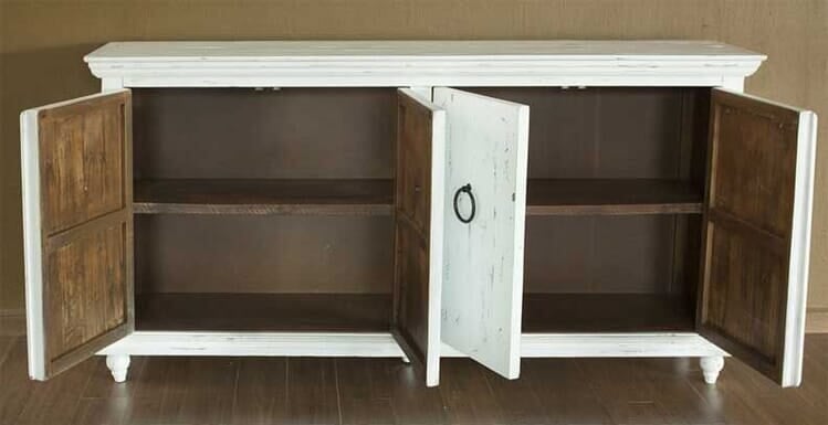 Laredo White Console Table 73" Laredo White Console Table 73"