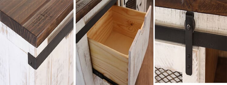 Puebla Rustic White Wash Dresser Puebla Rustic White Wash Dresser