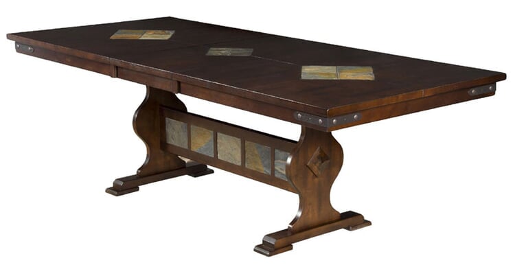 Durango Trestle Dining Table Set Durango Trestle Dining Table Set