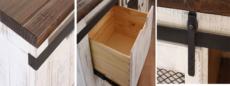 Puebla Rustic White Wash TV Media Chest Puebla Rustic White Wash TV Media Chest