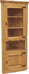 Sonora Rustic Pine Corner Cupboard Sonora Rustic Pine Corner Cupboard